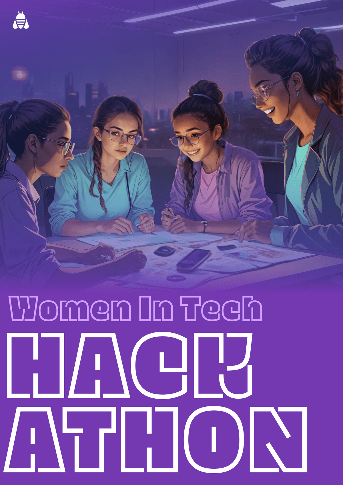 Women in Tech Hackathon 2025's poster