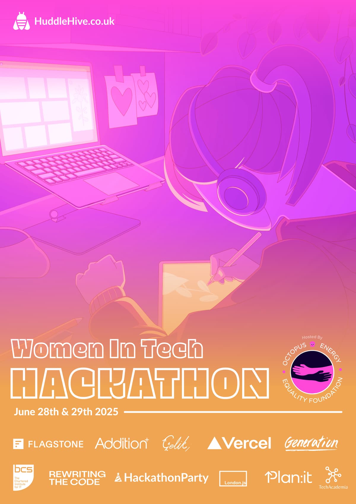 Women in Tech Hackathon June 2025's poster
