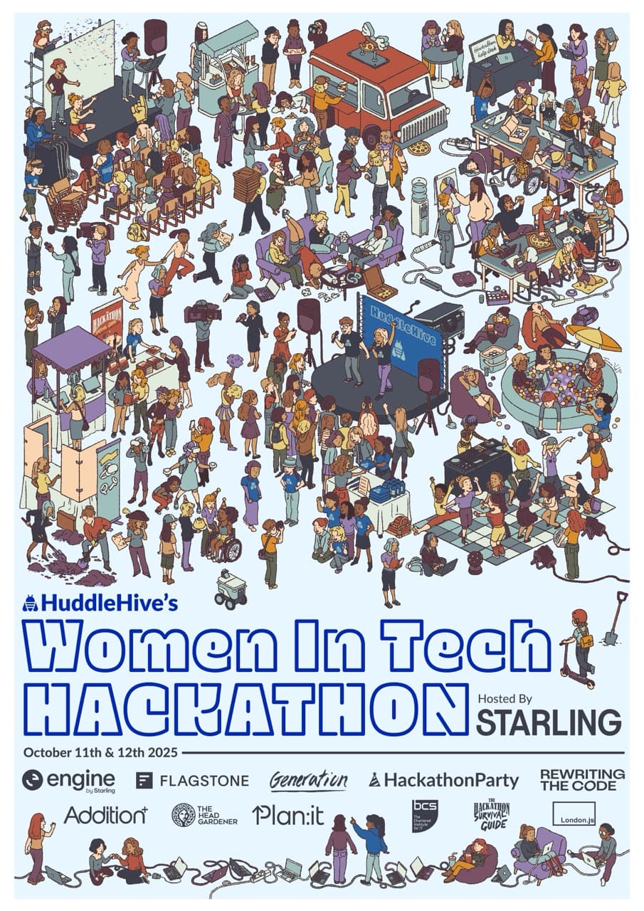 Women in Tech Hackathon October 2025's poster