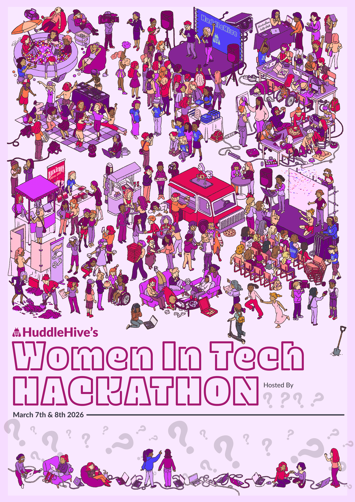 Women in Tech Hackathon March 2026's poster
